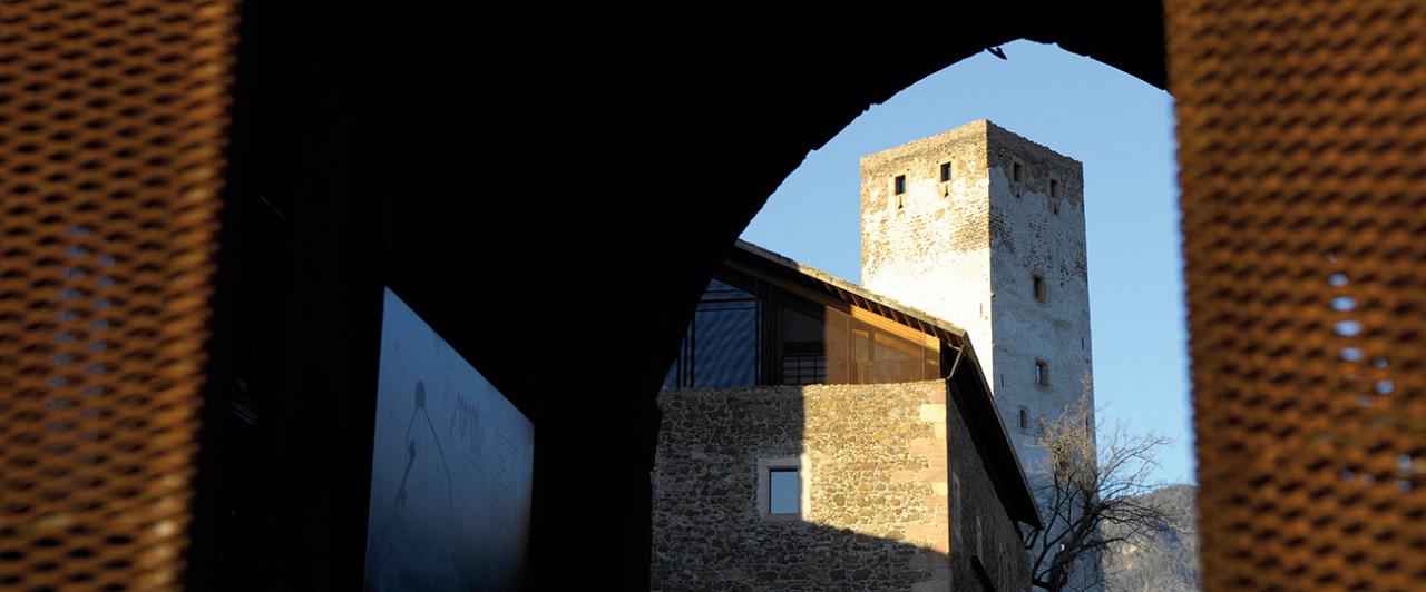 Scorcio di Castel Roncolo nei pressi di Bolzano